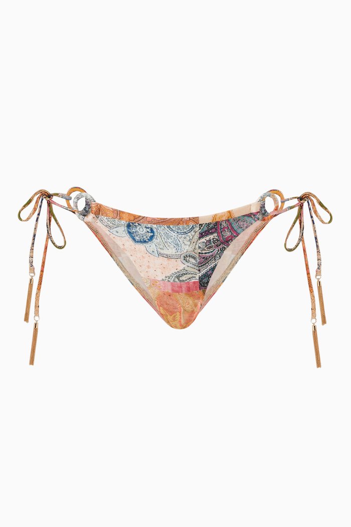 

Anneke Ring Tie Bikini Set in Italian Lycra®, Multicolour