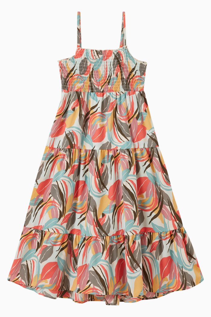 

Vinaya Maxi Dress in Recycled Fabric, Multicolour