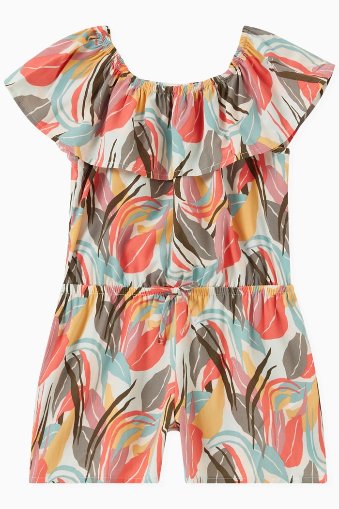 

Vinaya Playsuit in Recycled Fabric, White