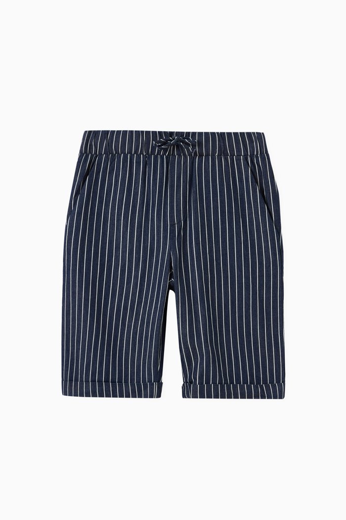 

Ryan Long Regular Fit Shorts in Denim, Blue