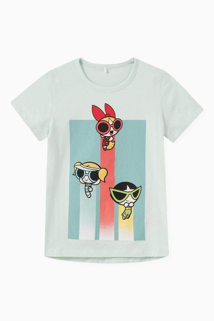 

Powerpuff Girls T-shirt in Cotton Jersey, Green