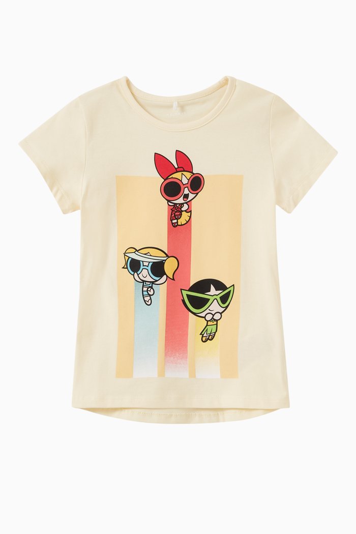 

Powerpuff Girls T-shirt in Cotton Jersey, Yellow