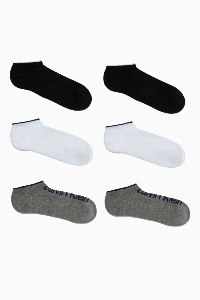 

Ankle Socks, Set of 3, Multicolour