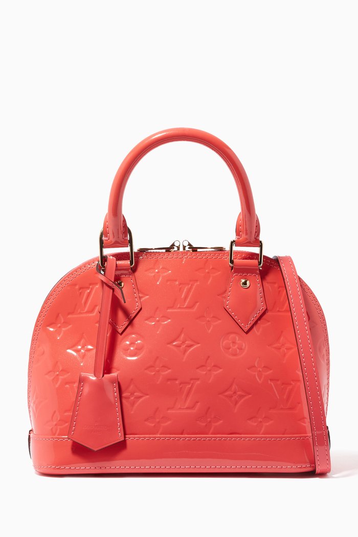 

Monogram Vernis Alma BB Bag, Red
