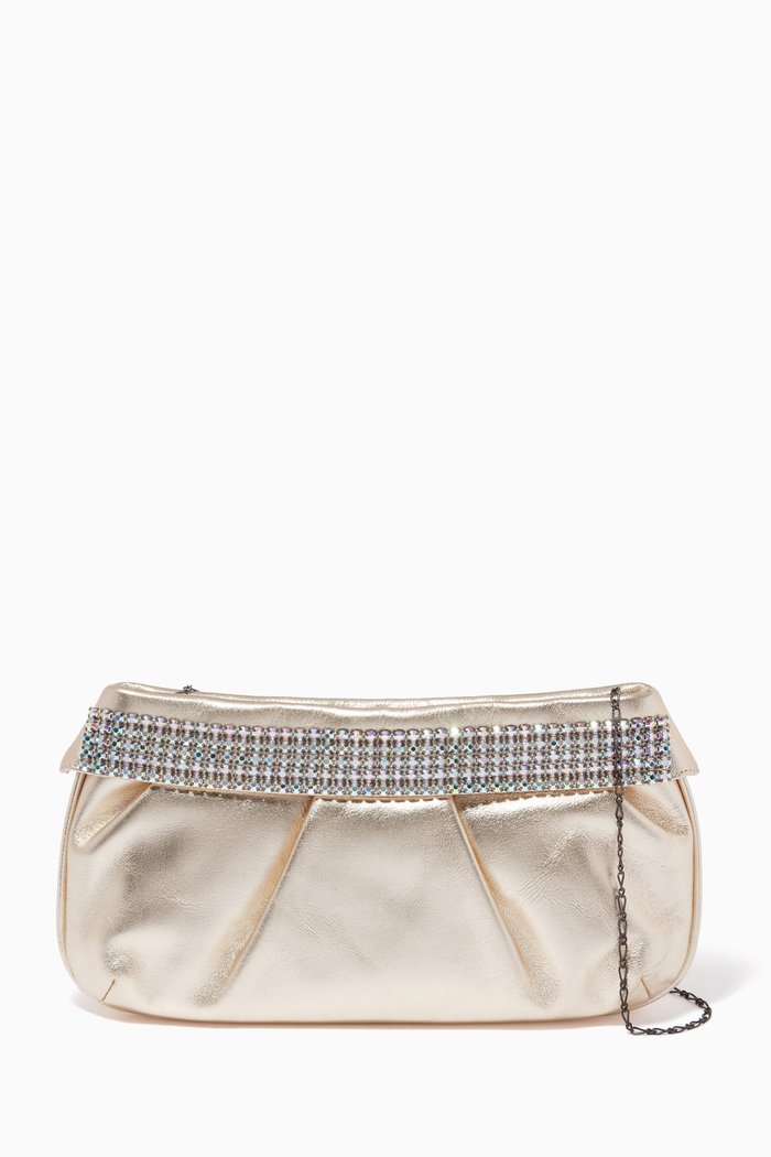 

Embellished Clutch, Gold