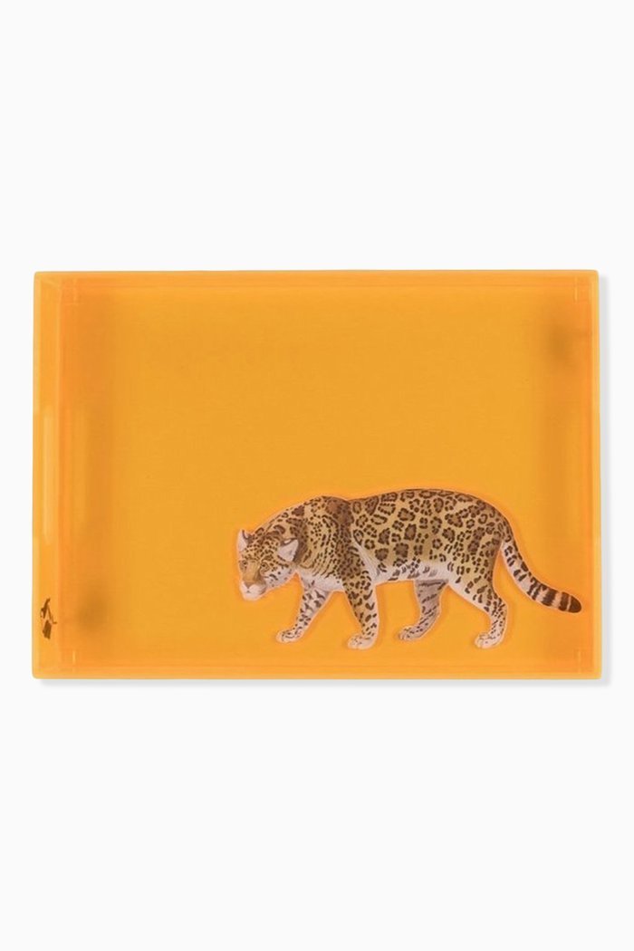 

Cheetah Tray, Orange