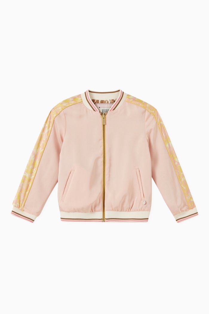 

Reversible Print Bomber Jacket, Multicolour