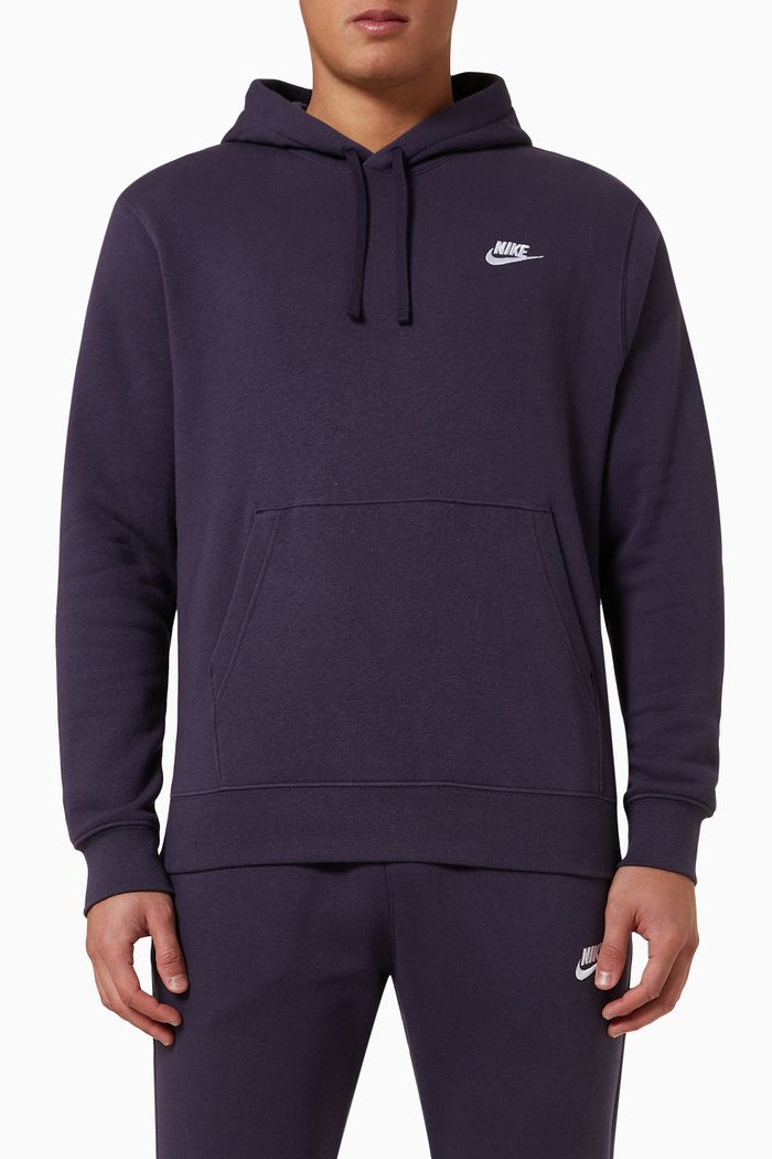 

Club Hoodie in Fleece, Purple