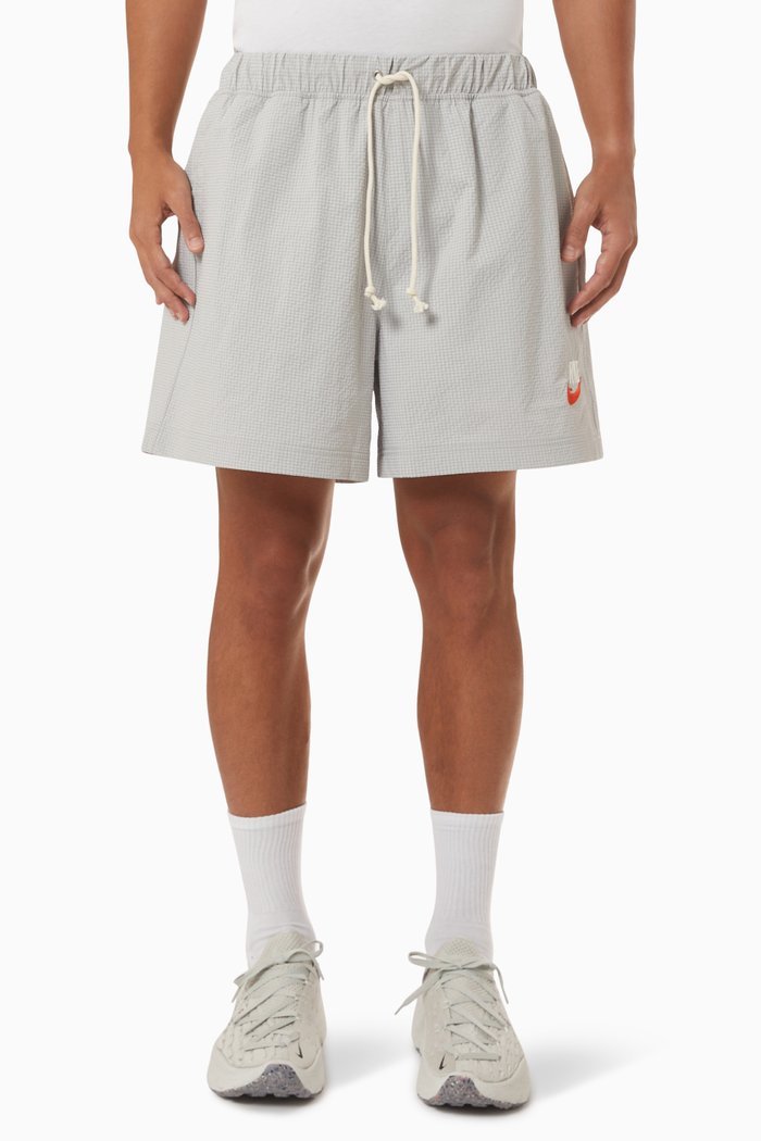 Woven Shorts, Grey
