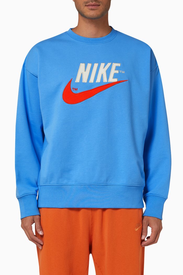 

Nike Sportswear Trend Top in Fleece, Blue