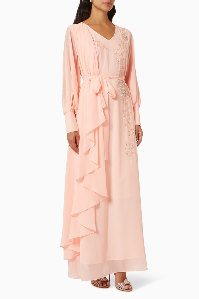 

Embellished Kaftan, Orange