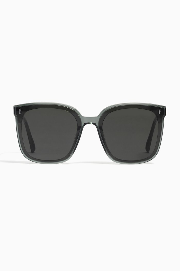 

Frida G3 Square Flatba Sunglasses in Acetate & Metal, Grey