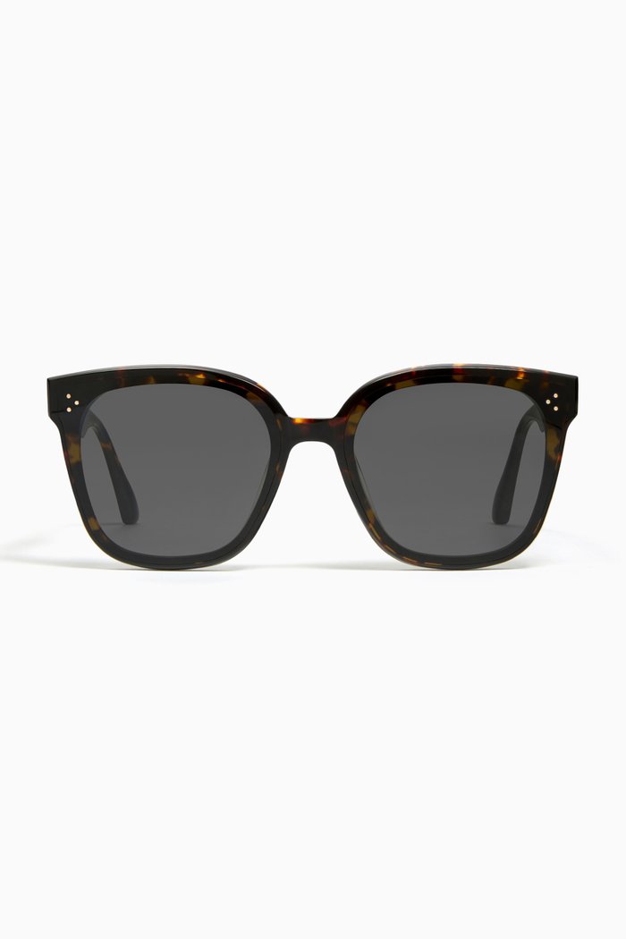 

Rick T1 Square Flatba Sunglasses in Acetate, Brown