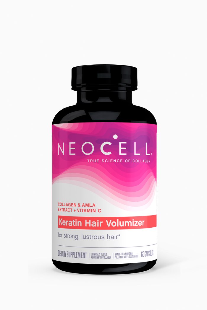 

Keratin Hair Volumizer, 60 Capsules, Multicolour