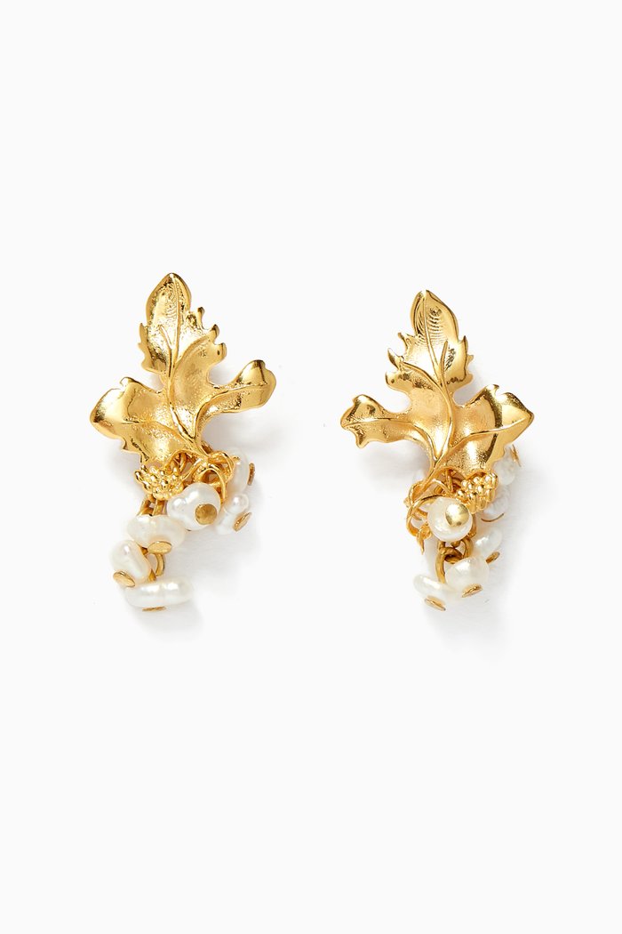 

Siena Earrings in 24kt Gold Plated Bronze, Neutral