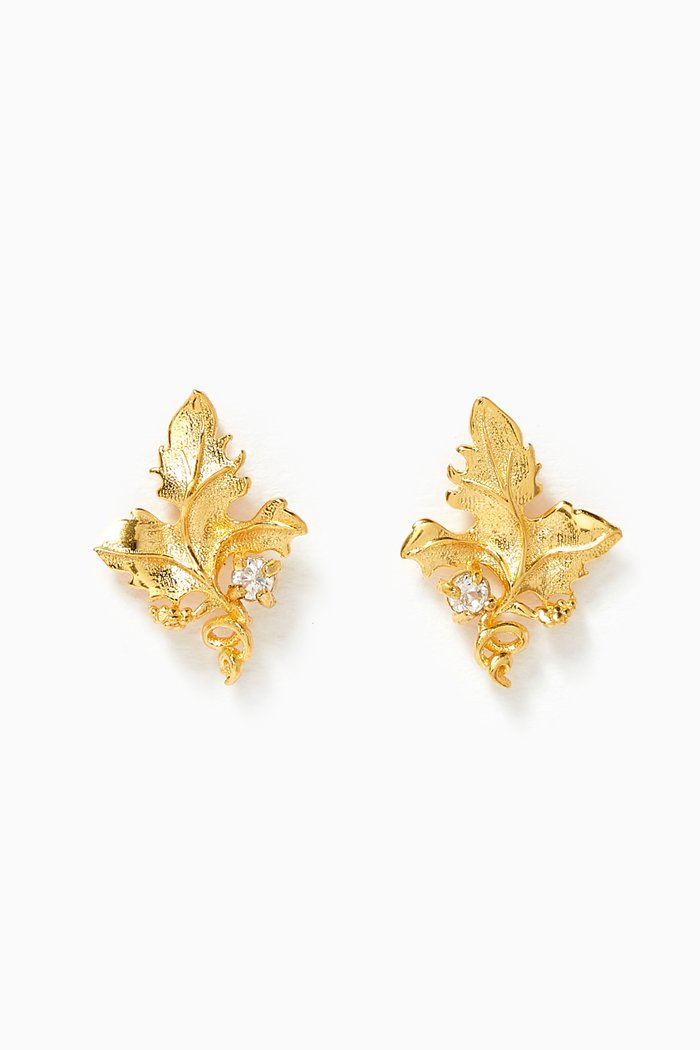 

Siena Earrings in 24kt Gold Plated Bronze