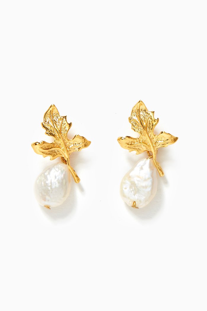 

Gloria Earrings in 24kt Gold Plated Bronze, Neutral