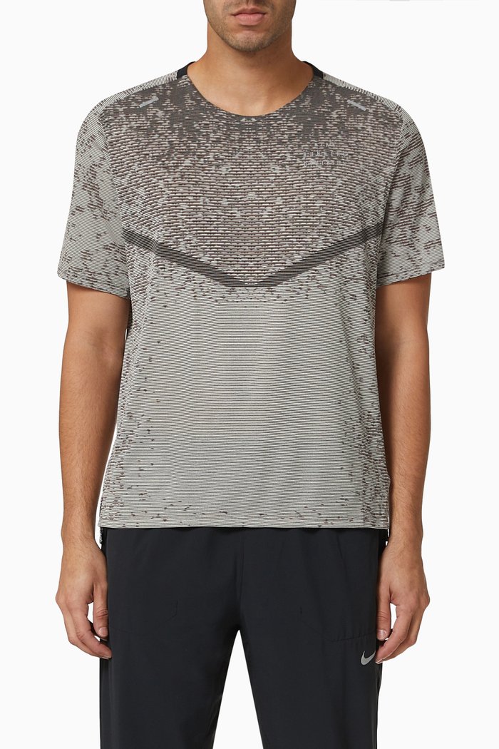 

Dri-FIT Run Division Rise 365 Running Top, Grey