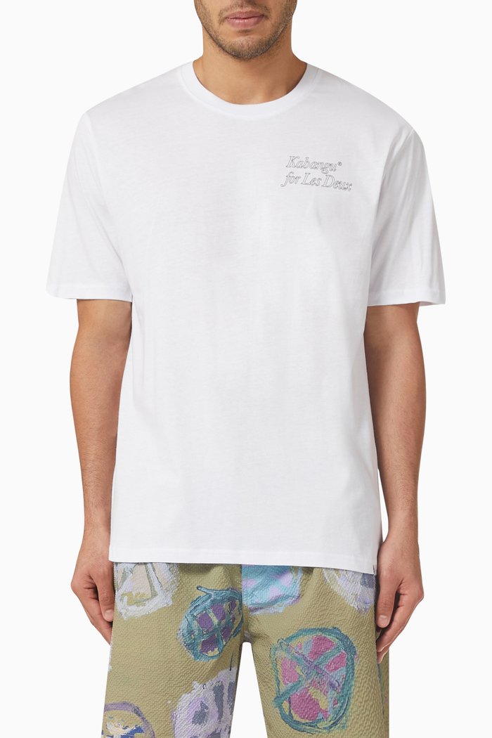

Kabangu T-shirt in Organic Cotton, White