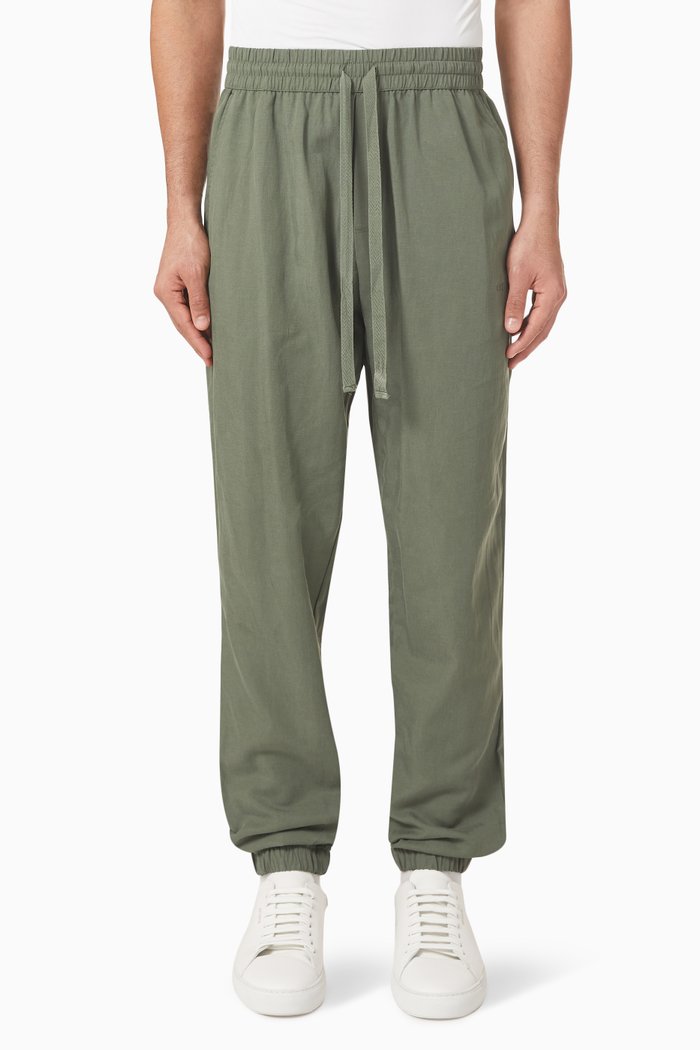 

Otto Pants in Linen & Tencel, Green