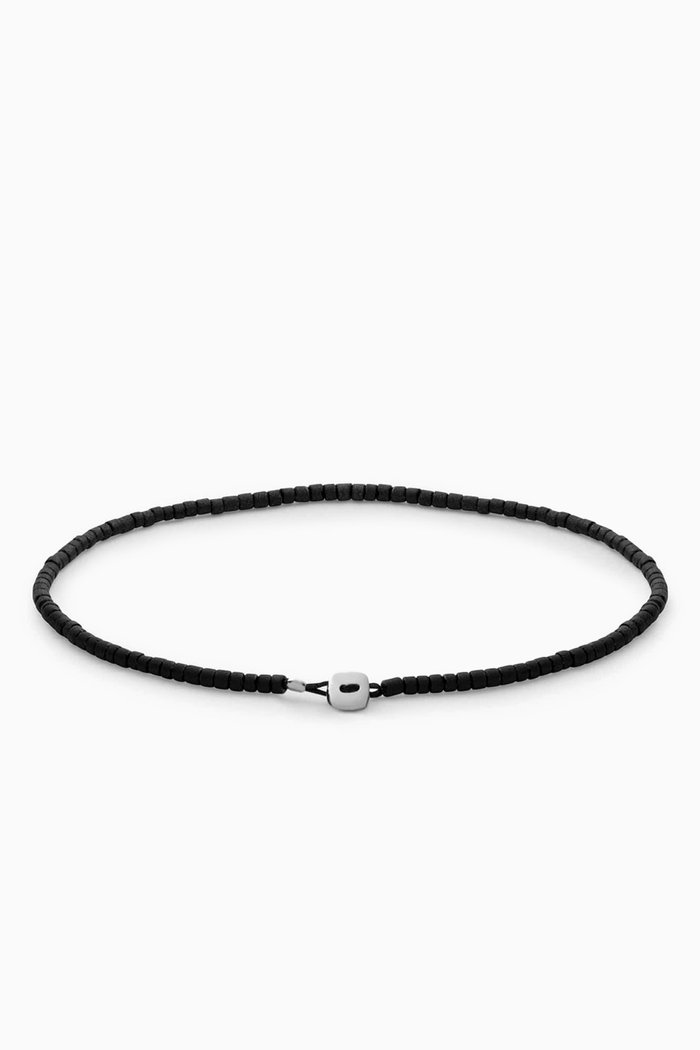 

Oran Bracelet in Sterling Silver, Black