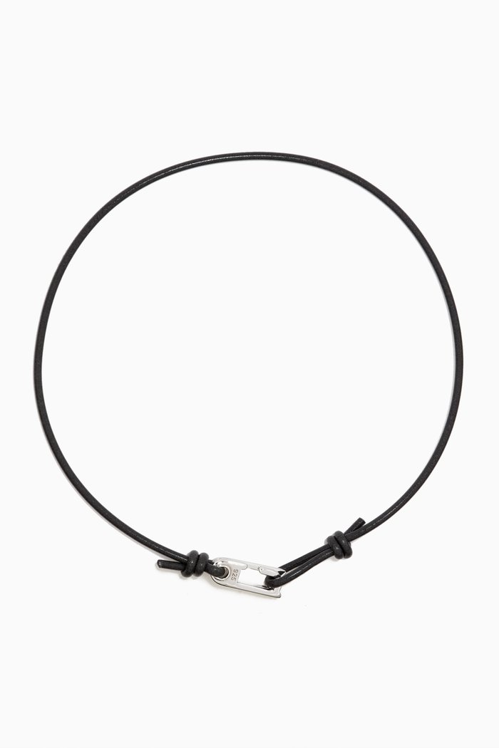 

Ares Bracelet in Sterling Silver, Black