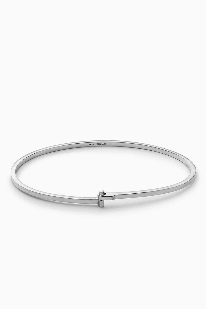 

Thin Nyx Cuff in Sterling Silver