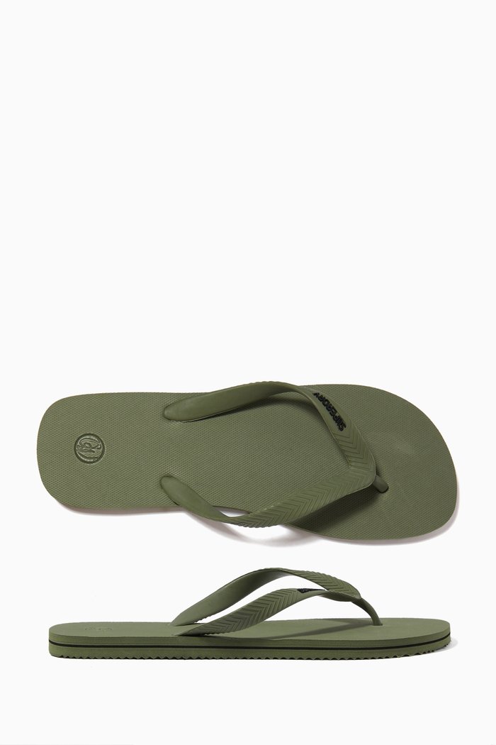 

Vintage Classic Flip Flops, Brown