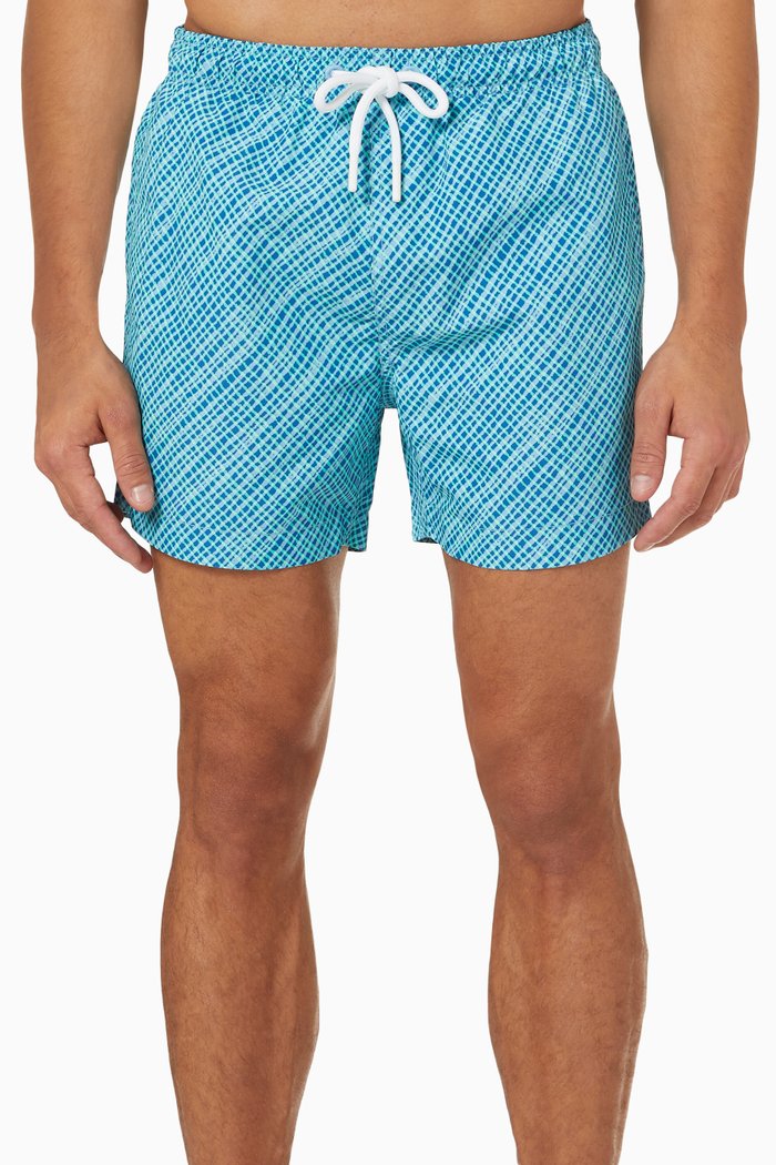 

Studio Swim Shorts in Recycled Polyester, Blue