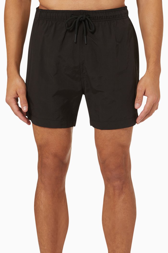 

Studios Swim Shorts in Recycled Nylon, Black