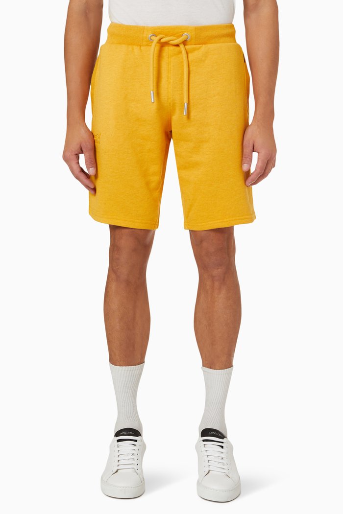 VLE Shorts in Cotton Jersey, Yellow
