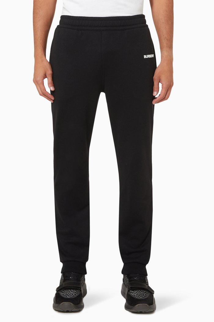 

Jogging Pants in Organic Cotton, Black