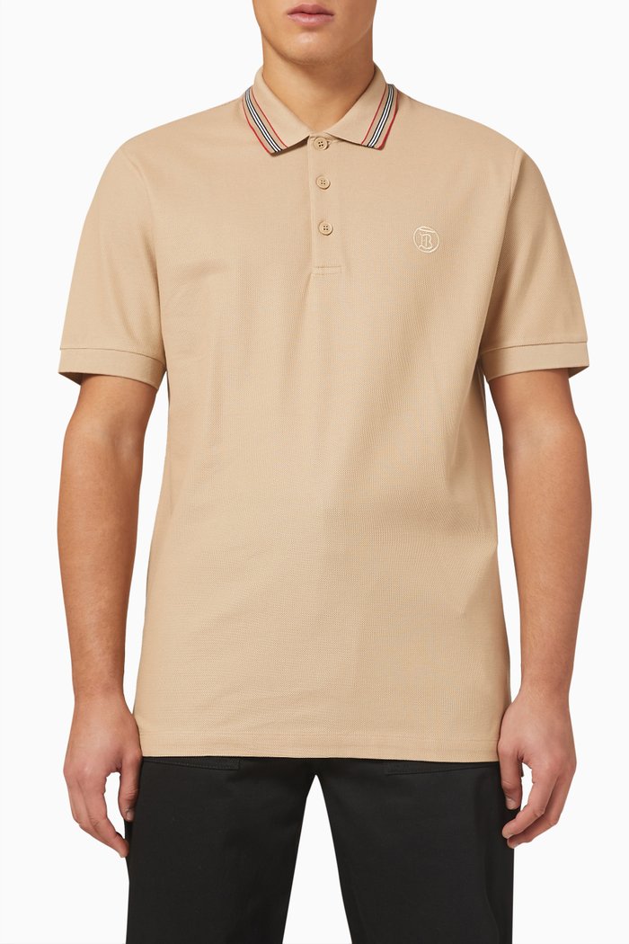 

Pierson Polo Shirt in Cotton Piqué, Neutral