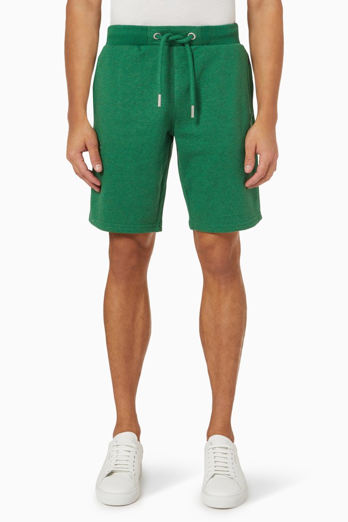 VLE Shorts in Cotton Jersey, Green