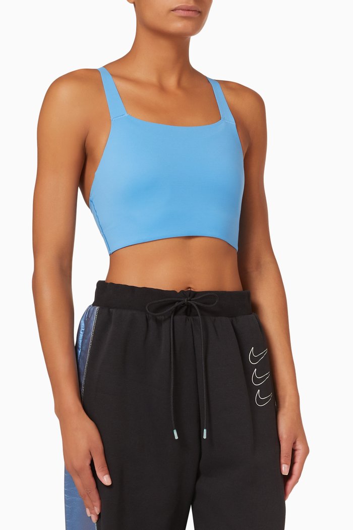 

Dri-FIT Swoosh Luxe Sports Bra, Blue