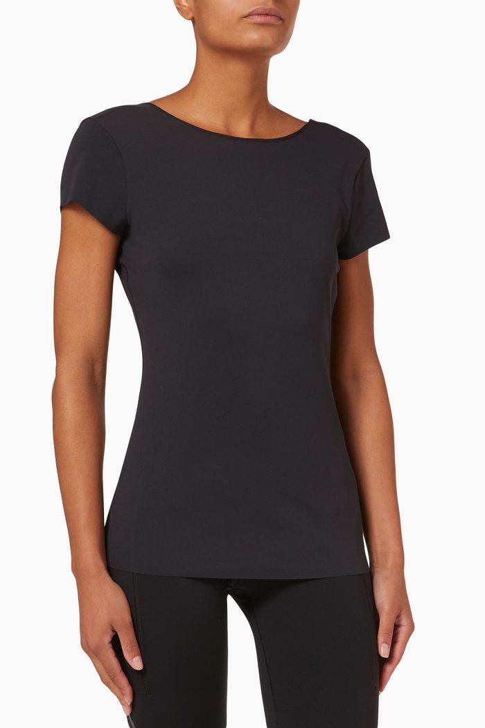 

Yoga Luxe Top, Black