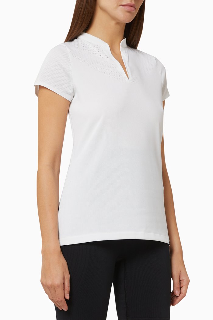 

Dri-FIT ADV Ace T-shirt in Stretch Recycled Fabric, White