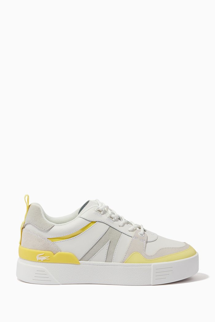 

L002 Trainers in Leather, Multicolour