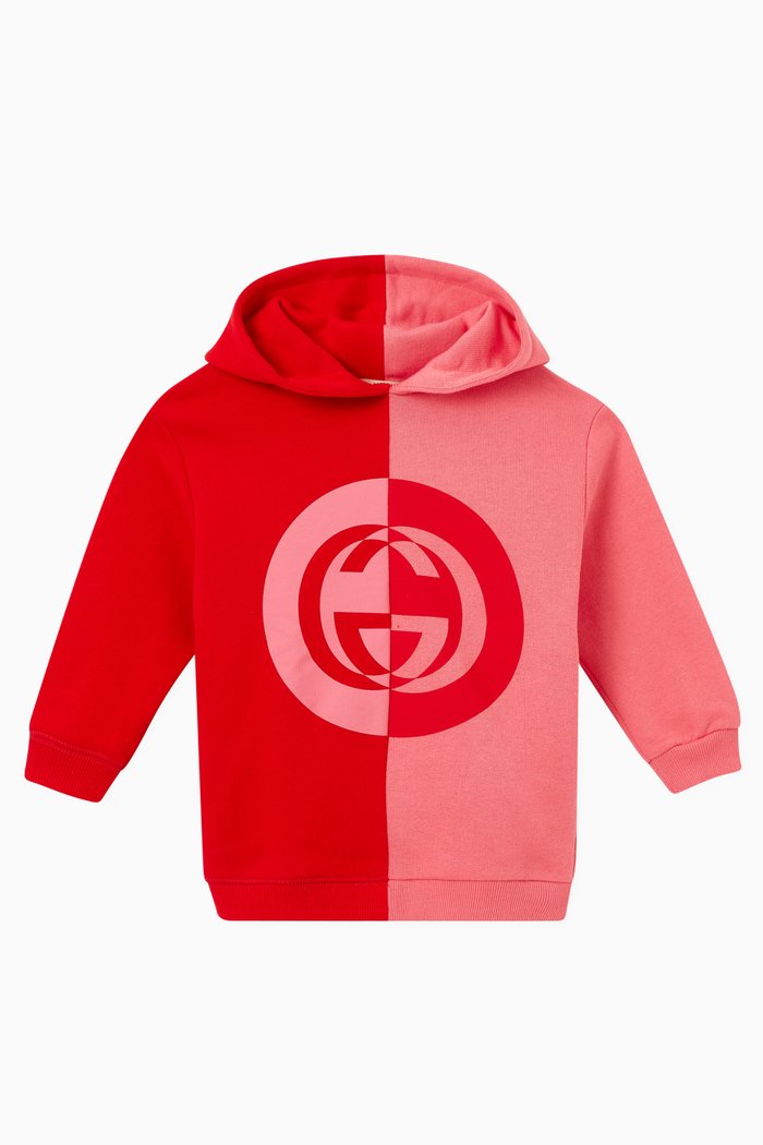 

Logo Hoodie in Cotton, Pink