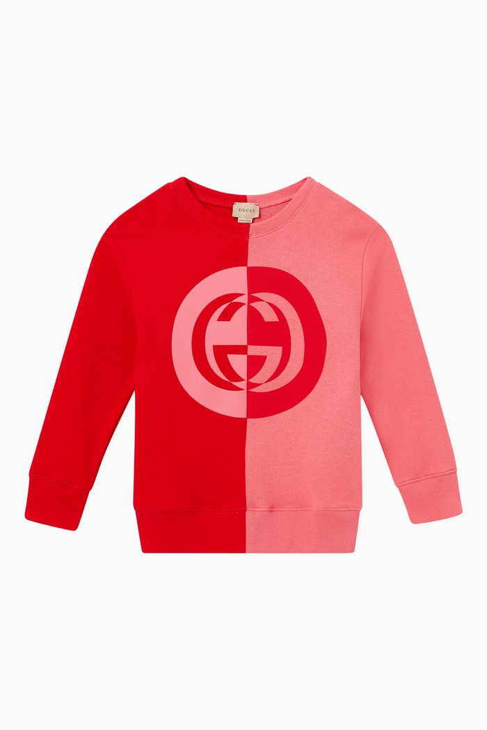

Logo Sweatshirt in Cotton, Pink