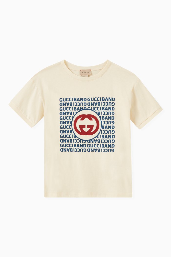

Interlocking G T-shirt in Cotton Jersey, Neutral