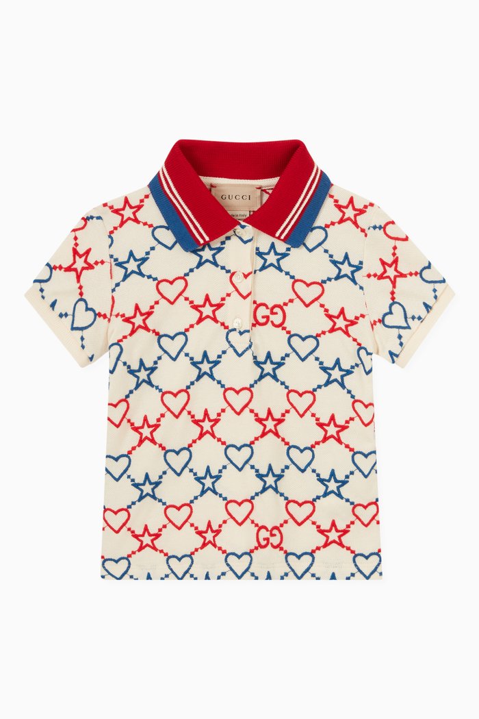 

Logo Polo Shirt in Cotton, Neutral