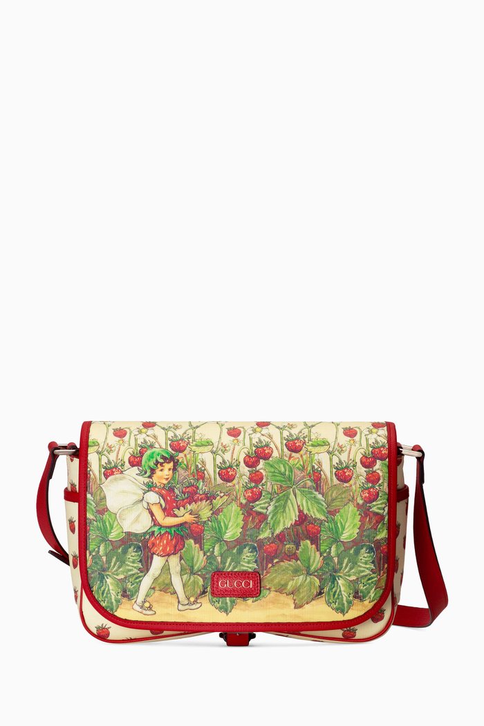 

Messenger Bag in Canvas, Red