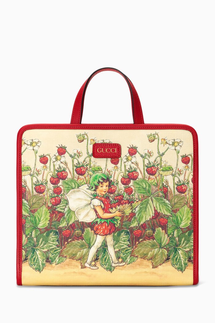 

Tote Bag in Supreme Canvas, Red