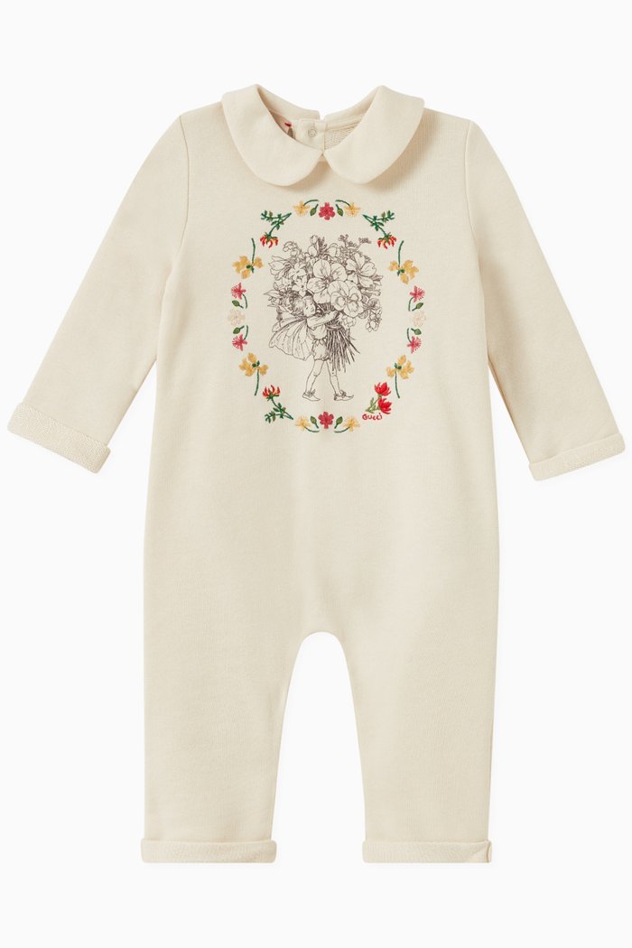 

Flower Fairies Pyjama in Cotton, White