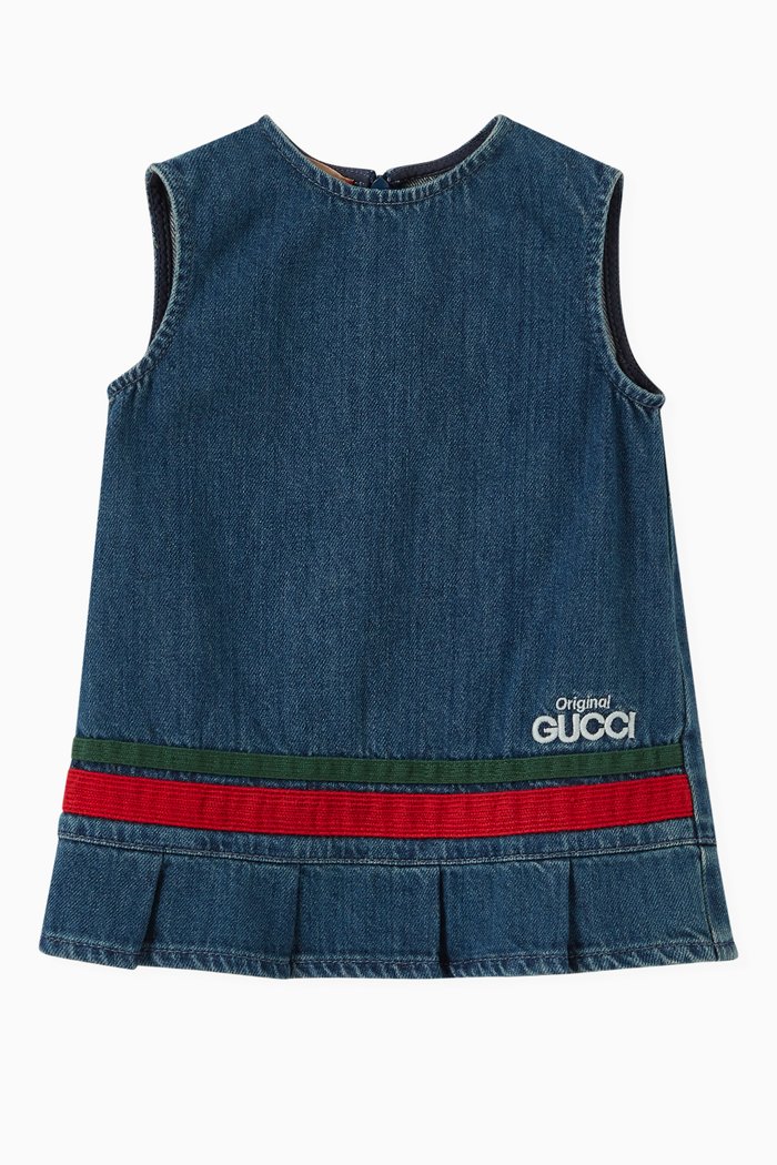 Original Gucci Dress in Denim, Blue