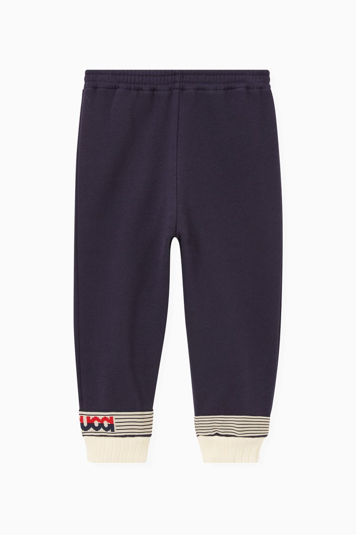

Logo Sweatpants in Cotton Jersey, Blue