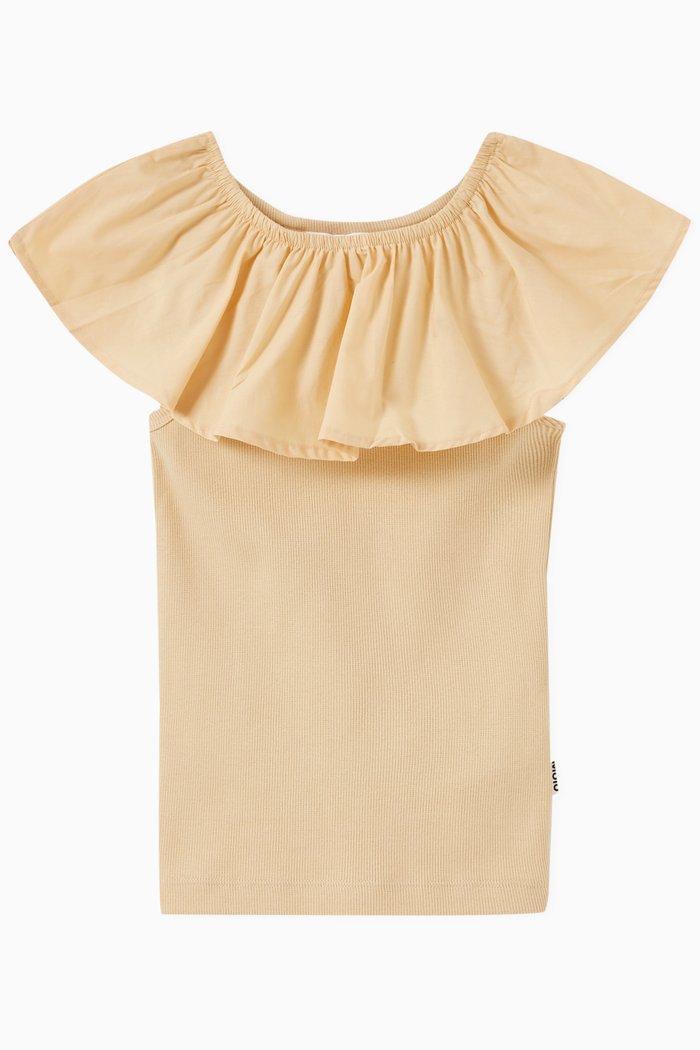 

Reca T-shirt in Organic Cotton Blend, Yellow
