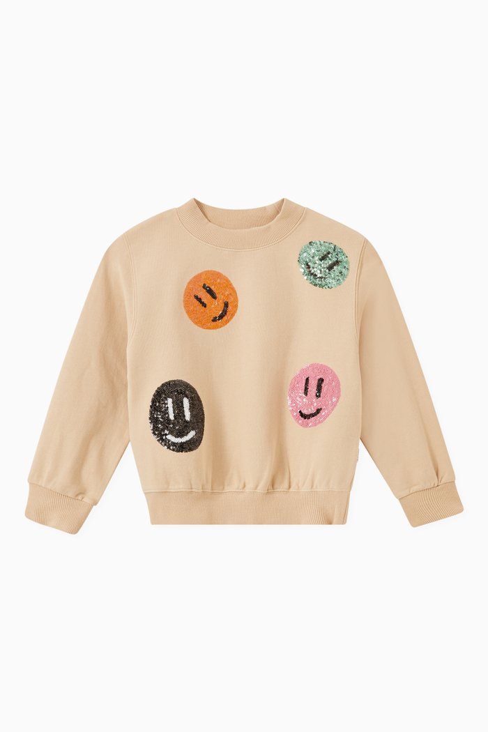 

Marge Sweatshirt in Organic Cotton, Neutral