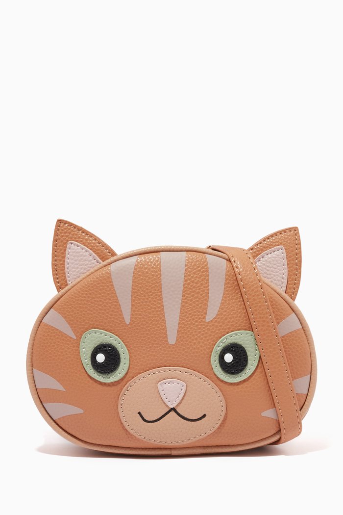 

Cat Bag in Faux Leather, Orange